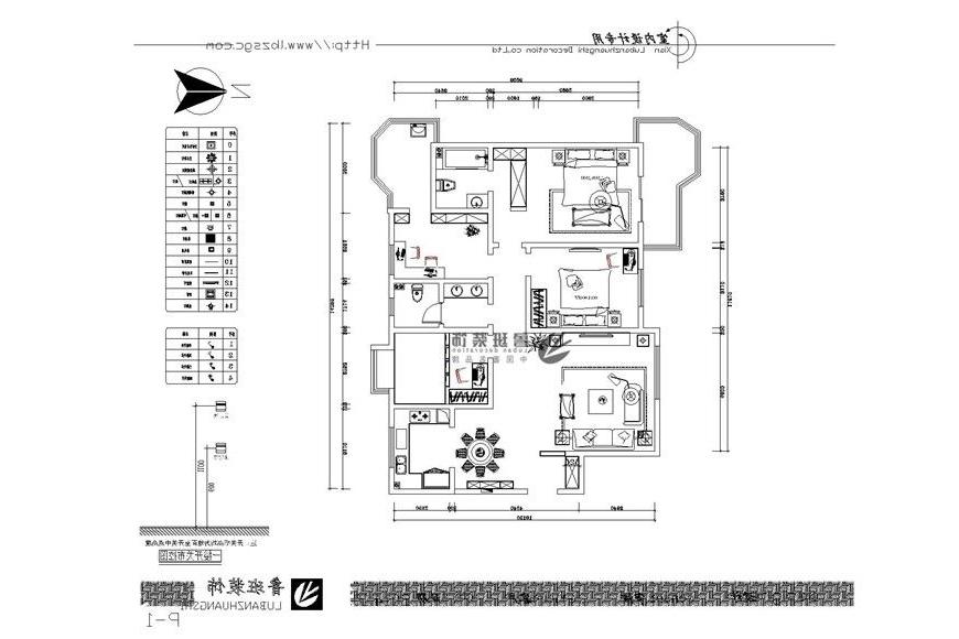 华清学府城,混搭风格,户型图