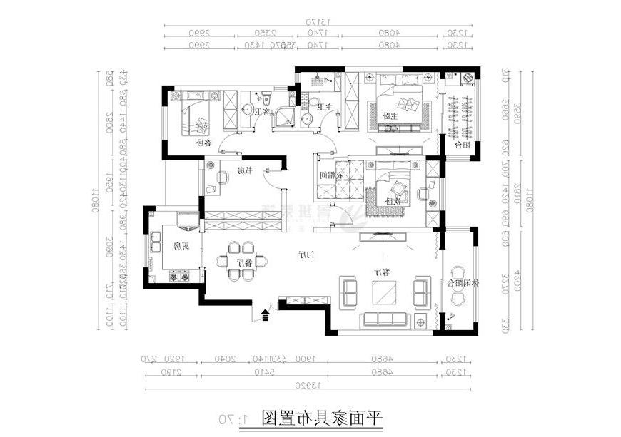 威尼斯真人官方装饰,金科世界城,户型图